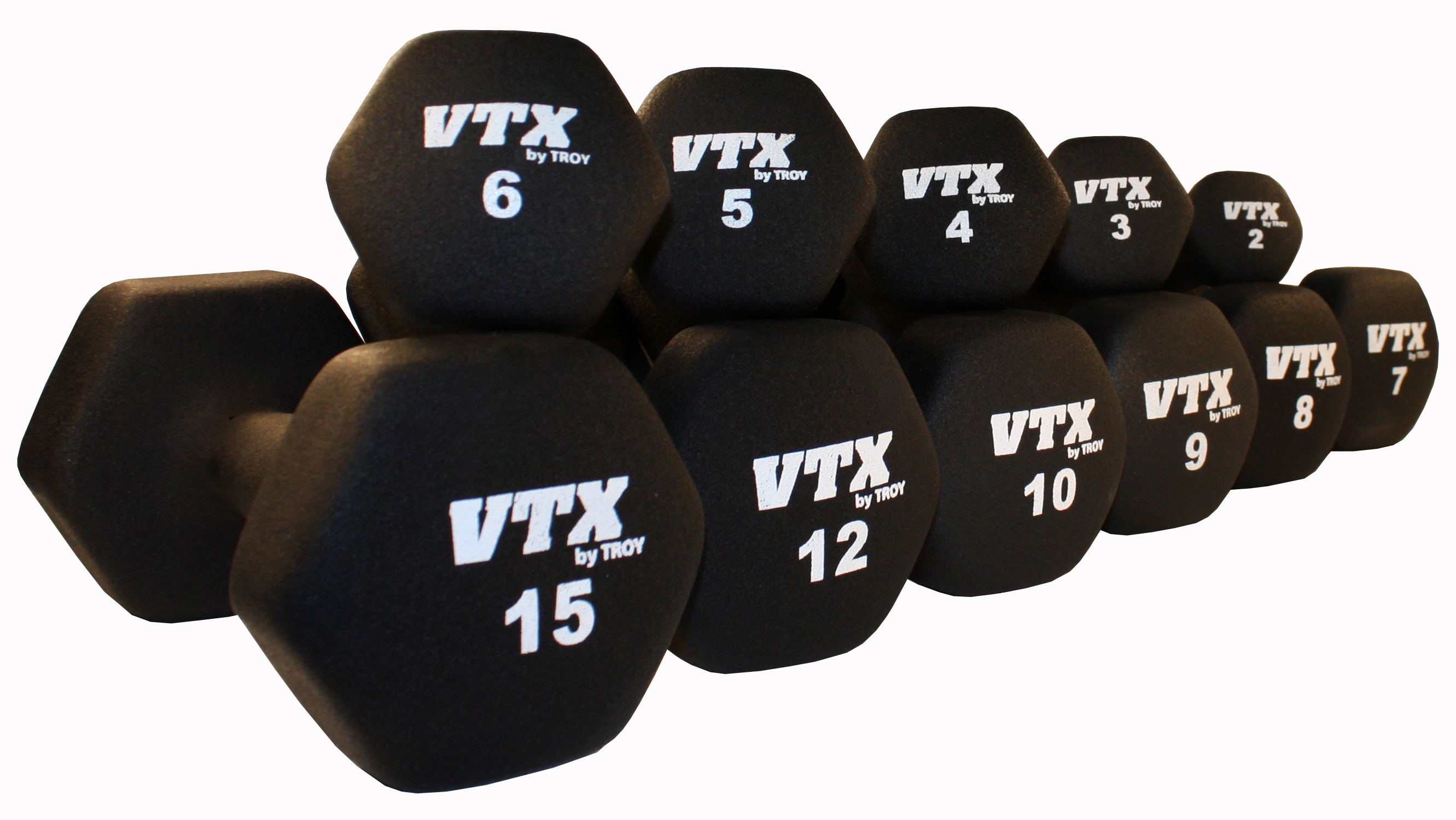 Neoprene Textured Hex Dumbbell