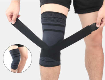 Style: Professional, Color: Black-XL, Size:  - Sports kneecap protection