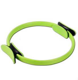 Color: Green - Yoga Pilates Ring Pilates Magic Circle Wrap Slimming Body Building Fitness Circle Yoga Accessories