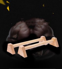 Size: 50cm - Street Fitness Russian Push-up Solid Wood Outdoor Inverted Stand