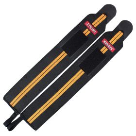 Color: Black orange 2pcs - Power Wrist Wraps