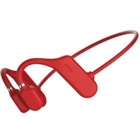 Color: Red - In-ear wireless sports headphones