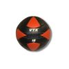 4 lb Leather Wall Ball (Black/Yellow)