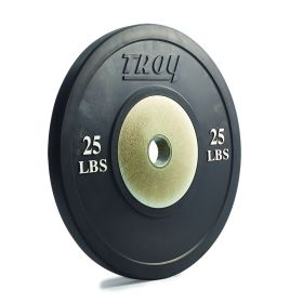 25 lb Troy Competition Black Bumper Plate