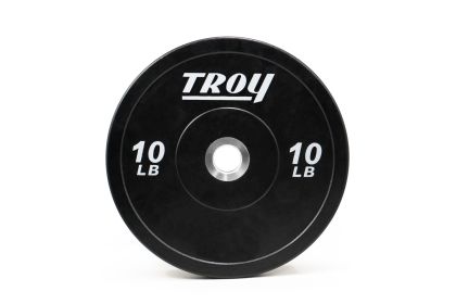 Performance Black Rubber Bumper Plate 10 LB