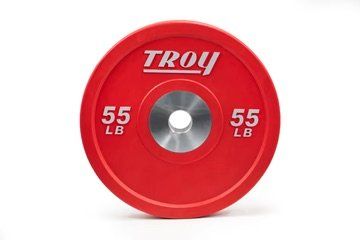 Performance Color Rubber Bumper Plate 55 LB