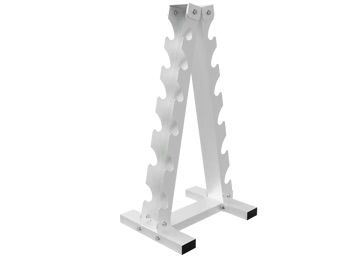 6  pr Tower dumbbell rack.  Stores a 5-30lb dumbbell run.