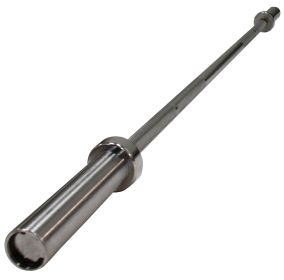 6' Olympic style "Super 6" bar - black - 500 lbs Capacity / Bronze Bushing