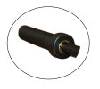 International Style 6' E-Z Curl Bar - Black, 30 mm