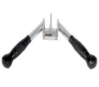 Triceps Pressdown V Bar w/ Swivel and Rubber Grips