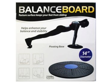 Case of 2 - Balance Board Exercise Platform 2 Asst Colors