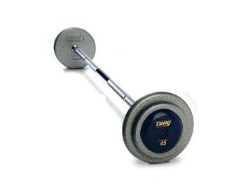 20 lb Pro-Style Straight Barbell with Rubber Endcaps