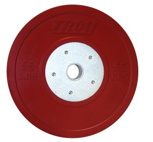 55lb Troy Competition Grade Red Rubber Bumper