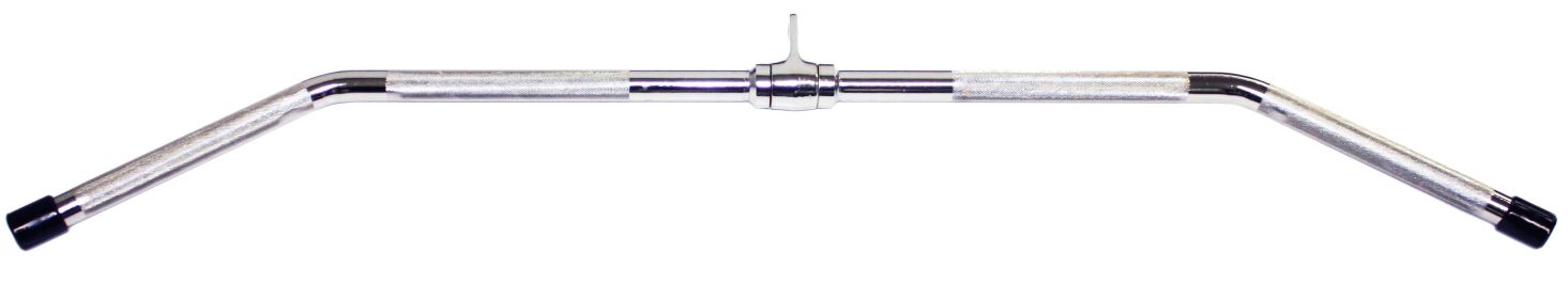 34" Straight Pro-style Lat bar w/ Forged Swivel- Solid New ERGO Handle.