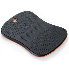 Portable Anti-Fatigue Balance Board with Raised Massage Points for Office-Black