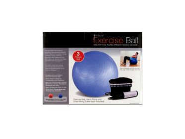 Exercise Ball with Pump ( Case of 12 )