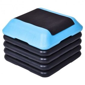 16 x 16 Inch Adjustable 4 Risers Lightweight Aerobic Pedals