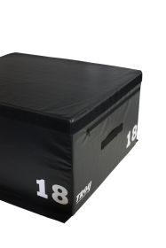 6" Padded Black Plyo Box