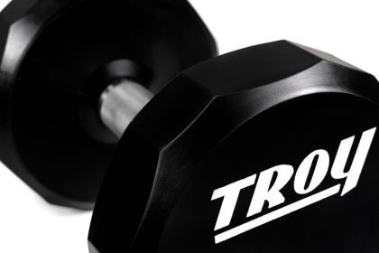 150 lb 12-Sided Urethane Encased Dumbbell