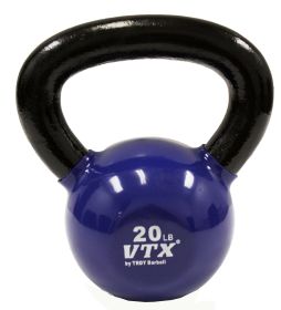 20 lb Vinyl Kettlebell (Blue)