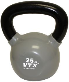 25 lb Vinyl Kettlebell (Gray)