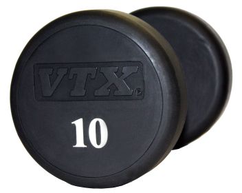 125 lbs Round Head Urethane Dumbbell