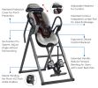 Updated Advanced Heat and Massage Inversion Table