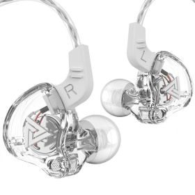 HiFi Sport Headphones 3.5mm In Ear Earphone For Running With Microphone Headset music Earbuds (Color: White, Ships From: CN)