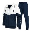 Men Full-Zip Sweatshirt Sweatpants